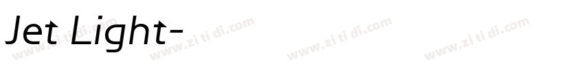 Jet Light字体转换 Jet Light字体转换